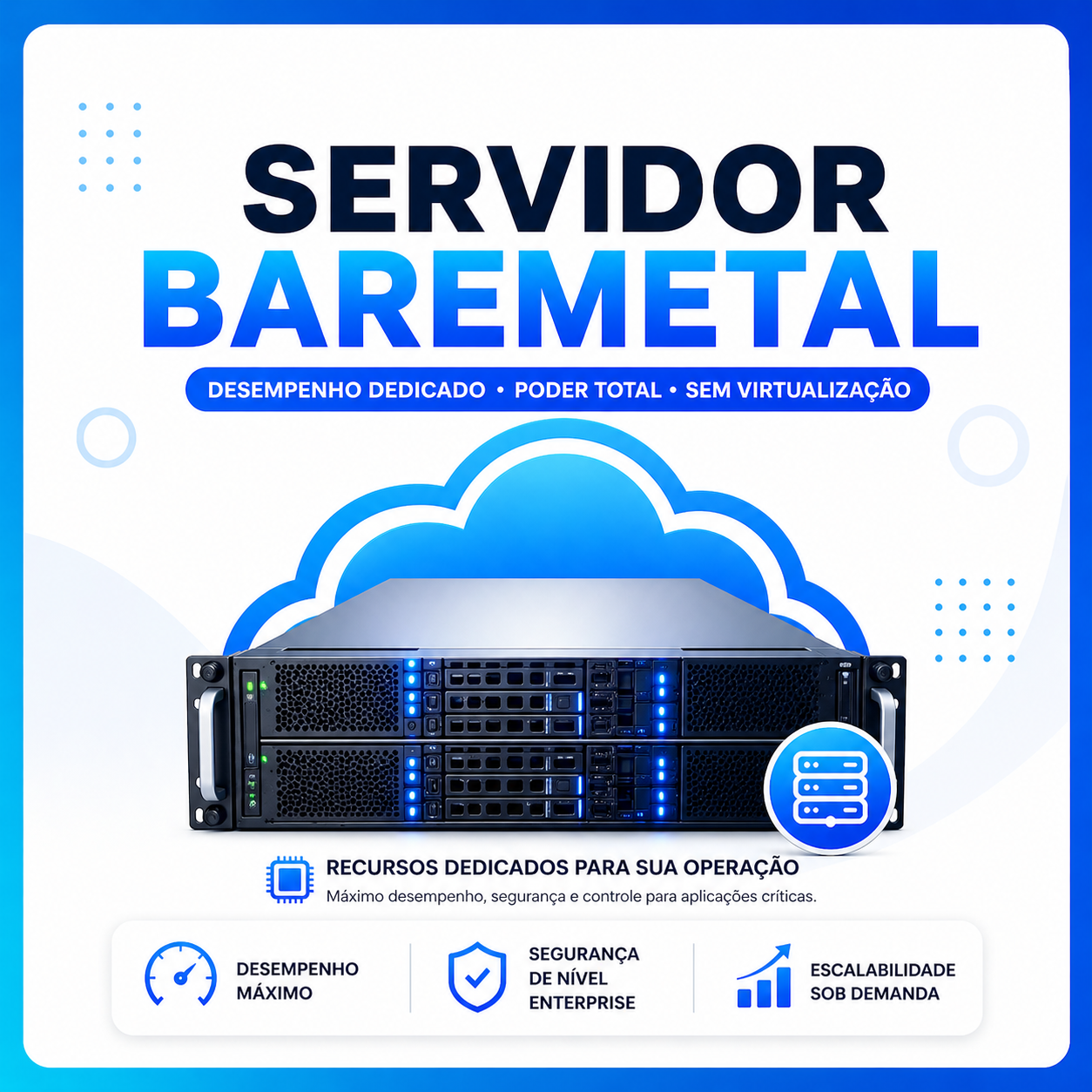 Servidor Baremetal de alto desempenho